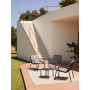 Fauteuils Doga Relax et table basse Doga en terrasse