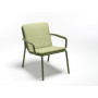 Fauteuil Doga Relax agave avec coussin avocado