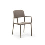 Fauteuil Bora Nardi, coloris tortora