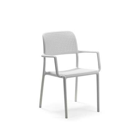 Fauteuil Bora Nardi, coloris bianco