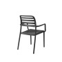 Fauteuil Costa Nardi, coloris antracite