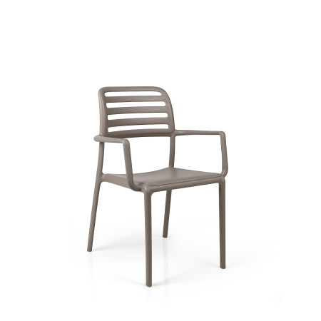 Fauteuil Costa Nardi, coloris tortora