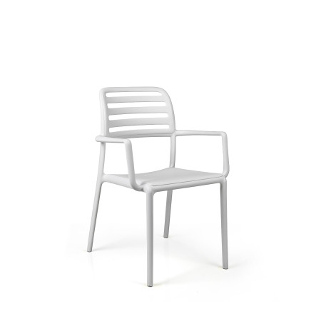 Fauteuil Costa Nardi, coloris bianco