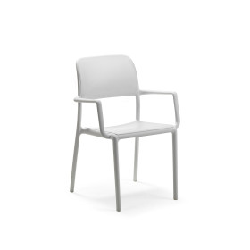 Fauteuil Riva Nardi, coloris bianco
