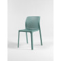 Chaise Bit salice, vue de trois quarts