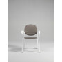 Fauteuil Palma, vue de face