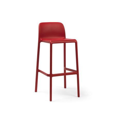 Tabouret de bar Faro Nardi, coloris rosso