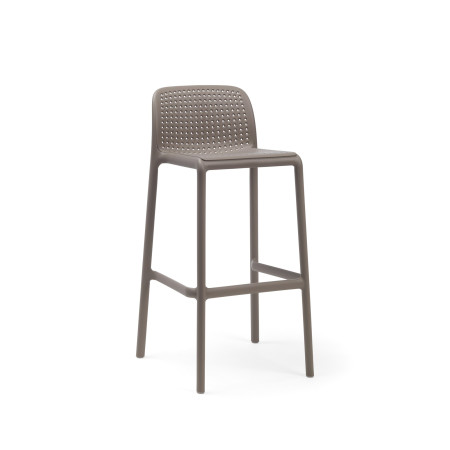 Tabouret de bar Lido Nardi, coloris tortora
