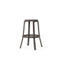 Tabouret Stack Maxi terra, vue de face