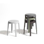 Tabourets Stack Mini gesso et terra empilés