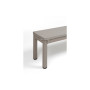 Table Rio Alu 210 Fix et bancs Rio avec coussins