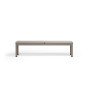 Le coussin Rio Bench sur le banc, en situation