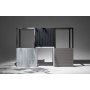 Tables Cube et chaises sur la terrasse