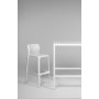 Table Cube High et tabourets Net Stool