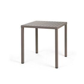 Table Cube 70 Nardi, coloris tortora