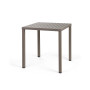 Table Cube 70 Nardi, coloris tortora