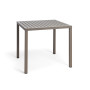 Table Cube 80 Nardi, coloris tortora
