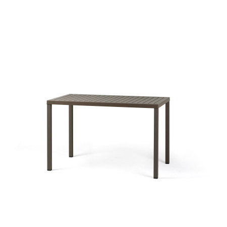 Table Cube 120x70 Nardi, coloris tabacco