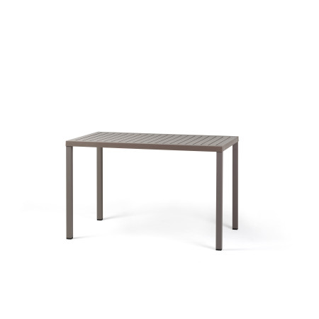 Table Cube 120x70 Nardi, coloris tortora