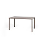 Table Cube 140x80 Nardi, coloris tortora