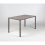 Table Cube 140x80, vue de profil