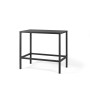 Table Cube 120x70 High, coloris antracite