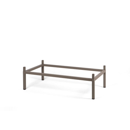 Kit Cube 140x80 High Nardi, coloris tortora