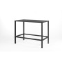 Table Cube 140x80 High, coloris antracite