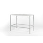 Table Cube 140x80 High, coloris bianco