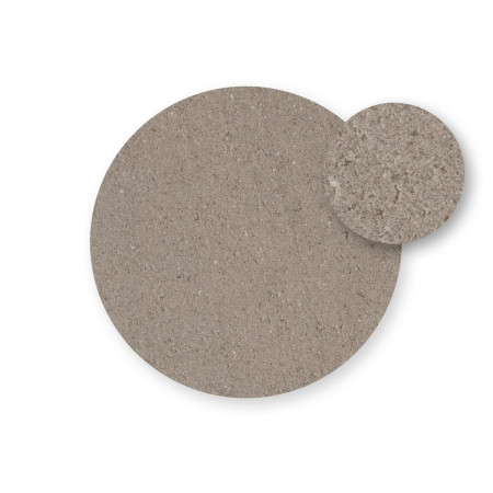 Plateau stratifié HPL Ø100 cm Nardi, finition Tortora