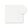 Plateau stratifié HPL 60x60 cm Nardi, finition Bianco