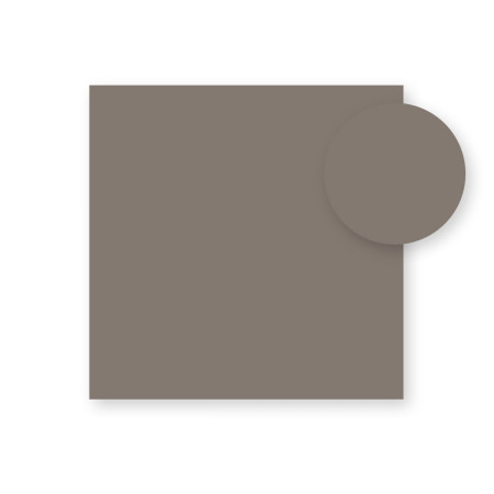 Plateau stratifié HPL 80x80 cm Nardi, finition Tortora Fenix