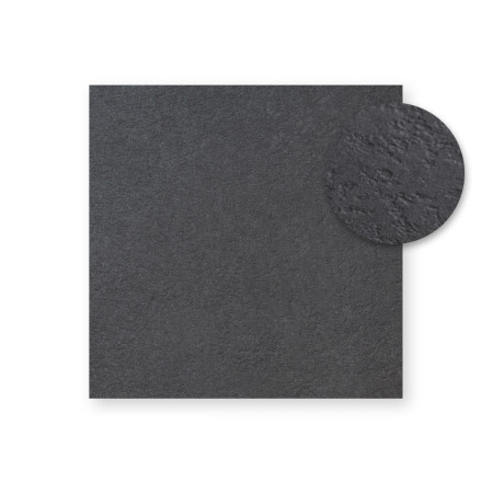 Plateau stratifié HPL 100x100 cm Nardi, finition Antracite Materia