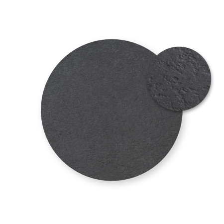 Plateau stratifié HPL Ø60 cm Nardi, finition Antracite Materia