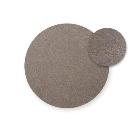 Plateau stratifié HPL Ø70 cm Nardi, finition Tortora Materia