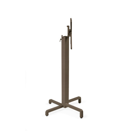 Base de table haute pliante IBISCO High Nardi, coloris tabacco