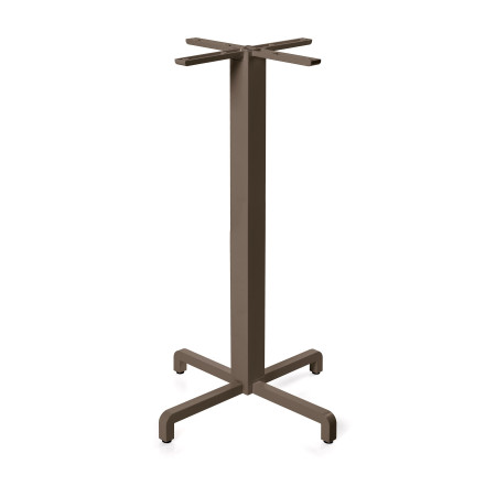 Base de table haute FIORE High Nardi, coloris tabacco