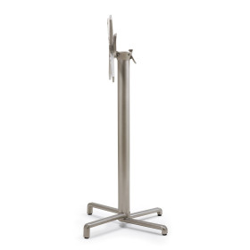 Base de table haute pliante SCUDO High Nardi, coloris tortora