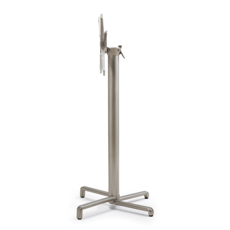 Base de table haute pliante SCUDO High Nardi, coloris tortora