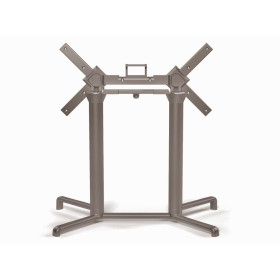 Base de table pliante SCUDO Double Nardi, coloris tortora