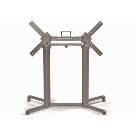 Base de table pliante SCUDO Double Nardi, coloris tortora