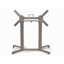 Base de table pliante SCUDO Double Nardi, coloris tortora