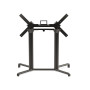 Base de table pliante SCUDO Double Nardi, coloris antracite