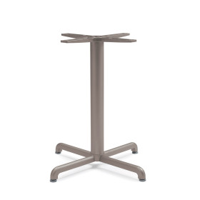 Base de table CALICE Alu Nardi, coloris tortora