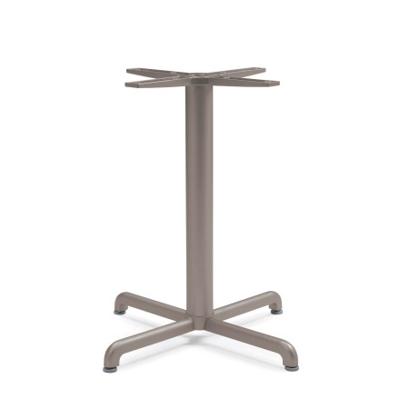 Base de table CALICE Alu Nardi, coloris tortora
