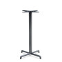 Base de table haute CALICE Alu High Nardi, coloris antracite