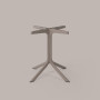 Base de table CLIP Nardi, vue de trois quarts