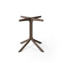 Base de table CLIP Nardi, coloris tabacco