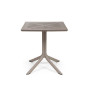 Table CLIP 70 Nardi, coloris tortora