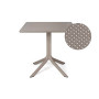 Dimensions, Table CLIP 80 Nardi